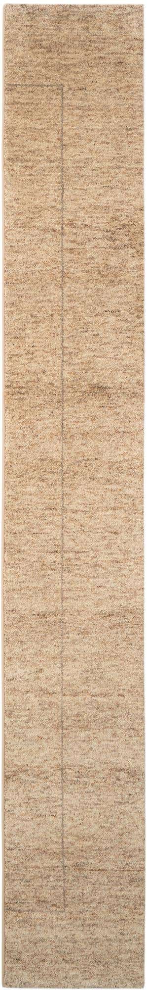 1' 8 x 11' 6 Hand Knotted Gabbeh Wool Runner Rug