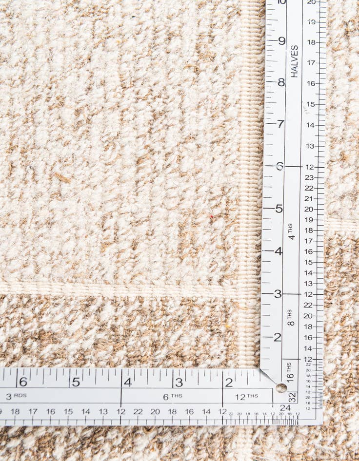 Detail image of 2' 5 x 4' 8  Hand Knotted Kashkuli Gabbeh Wool Runner Rug