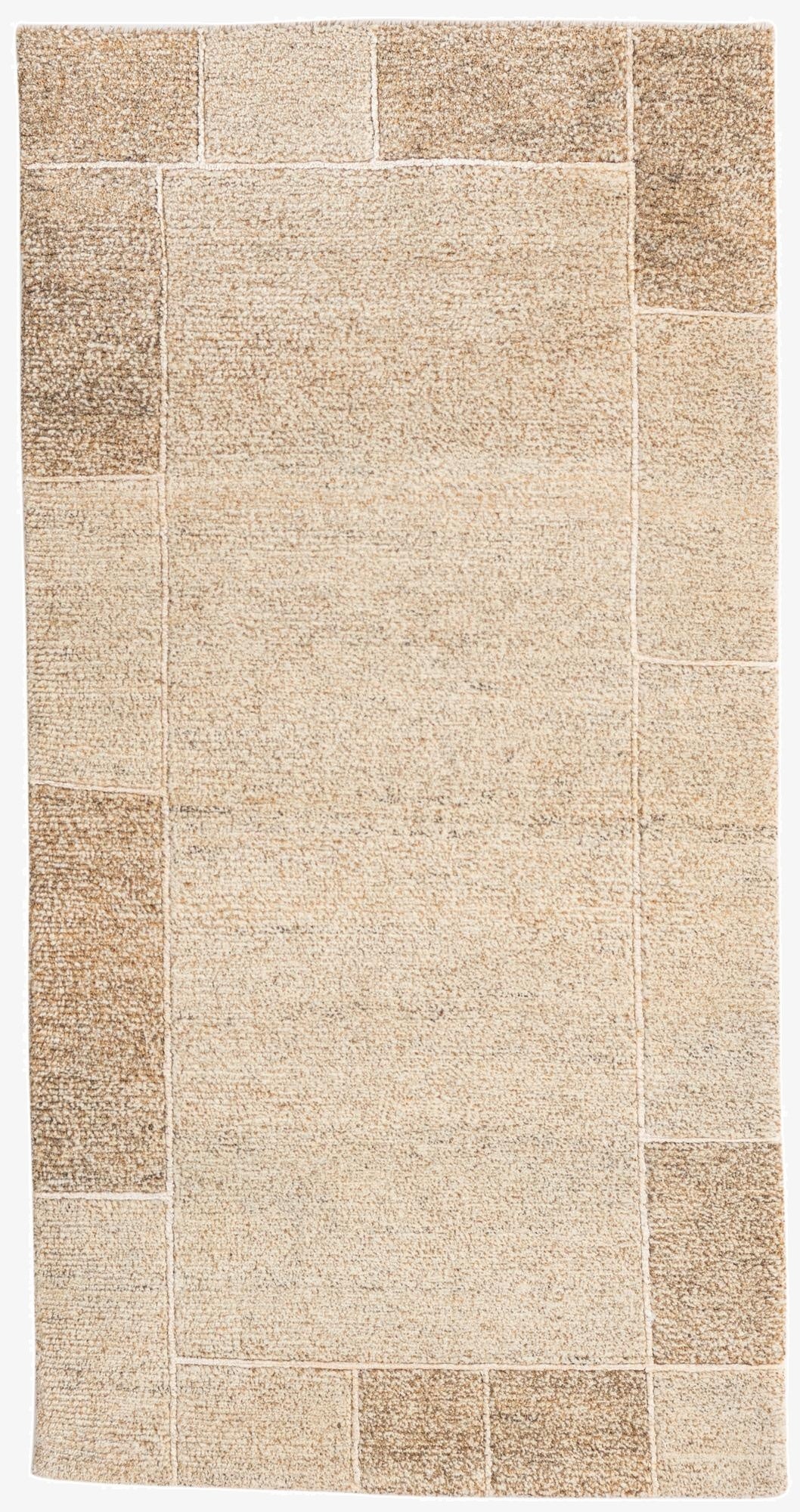 2' 5 x 4' 8  Hand Knotted Kashkuli Gabbeh Wool Runner Rug
