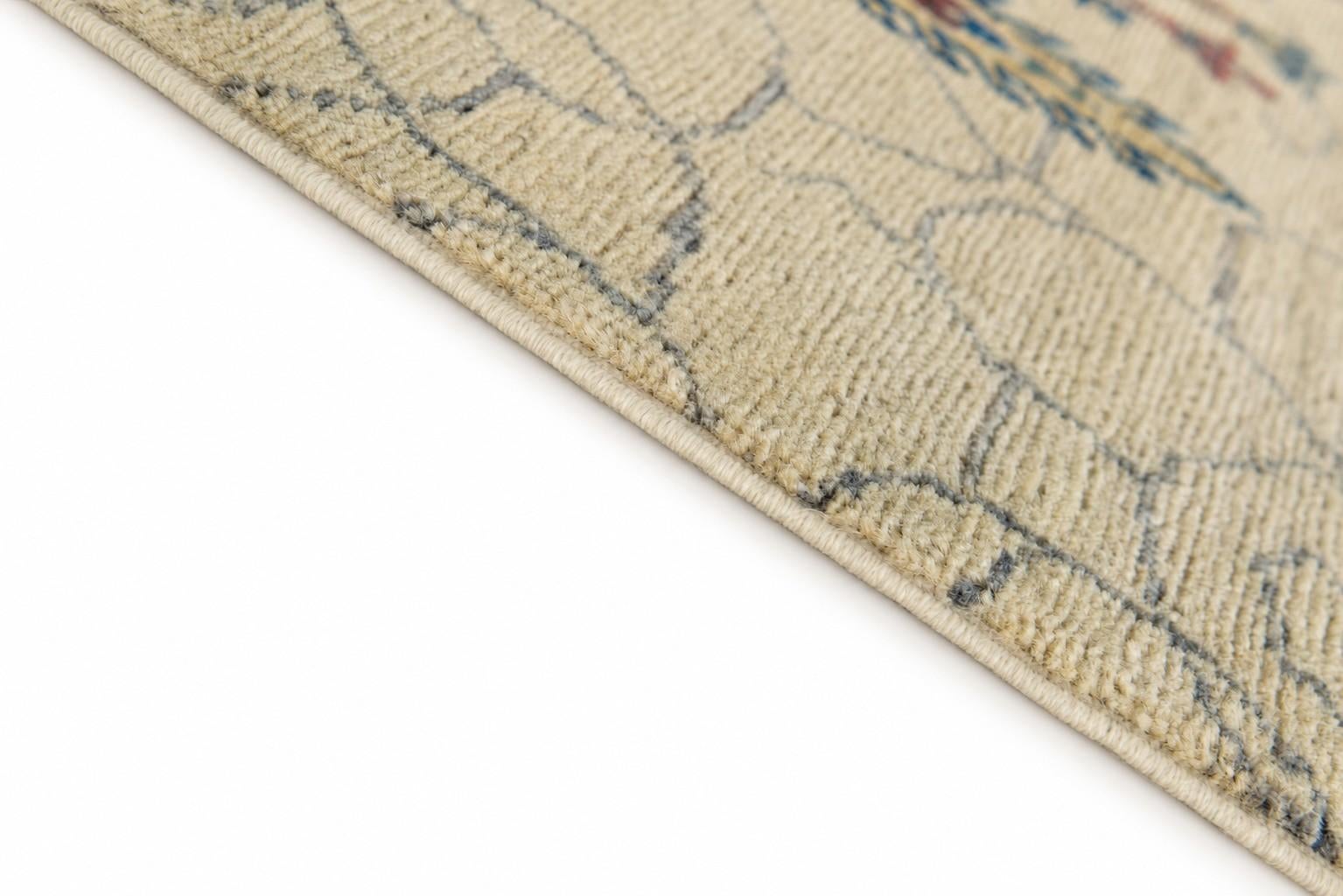 90cm x 305cm Hand Knotted Kazak Runner Rug