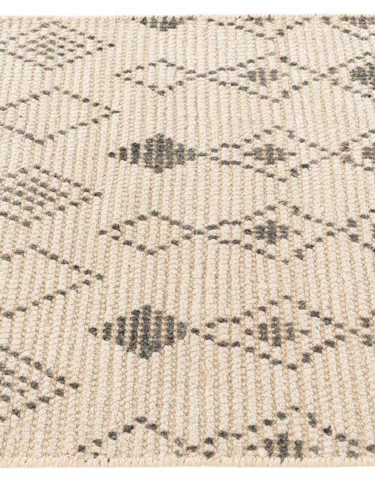 Detail image of 2' 7 x 10' 2 Hand Knotted Moroccan Wool Runner Rug