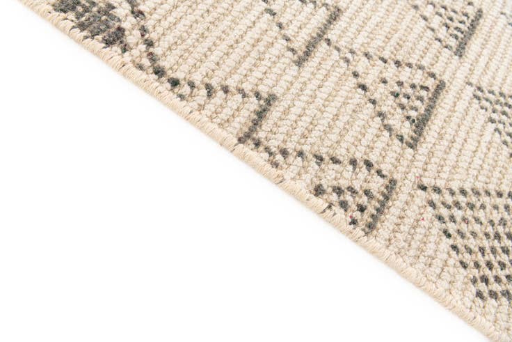Detail image of 2' 7 x 10' 2 Hand Knotted Moroccan Wool Runner Rug
