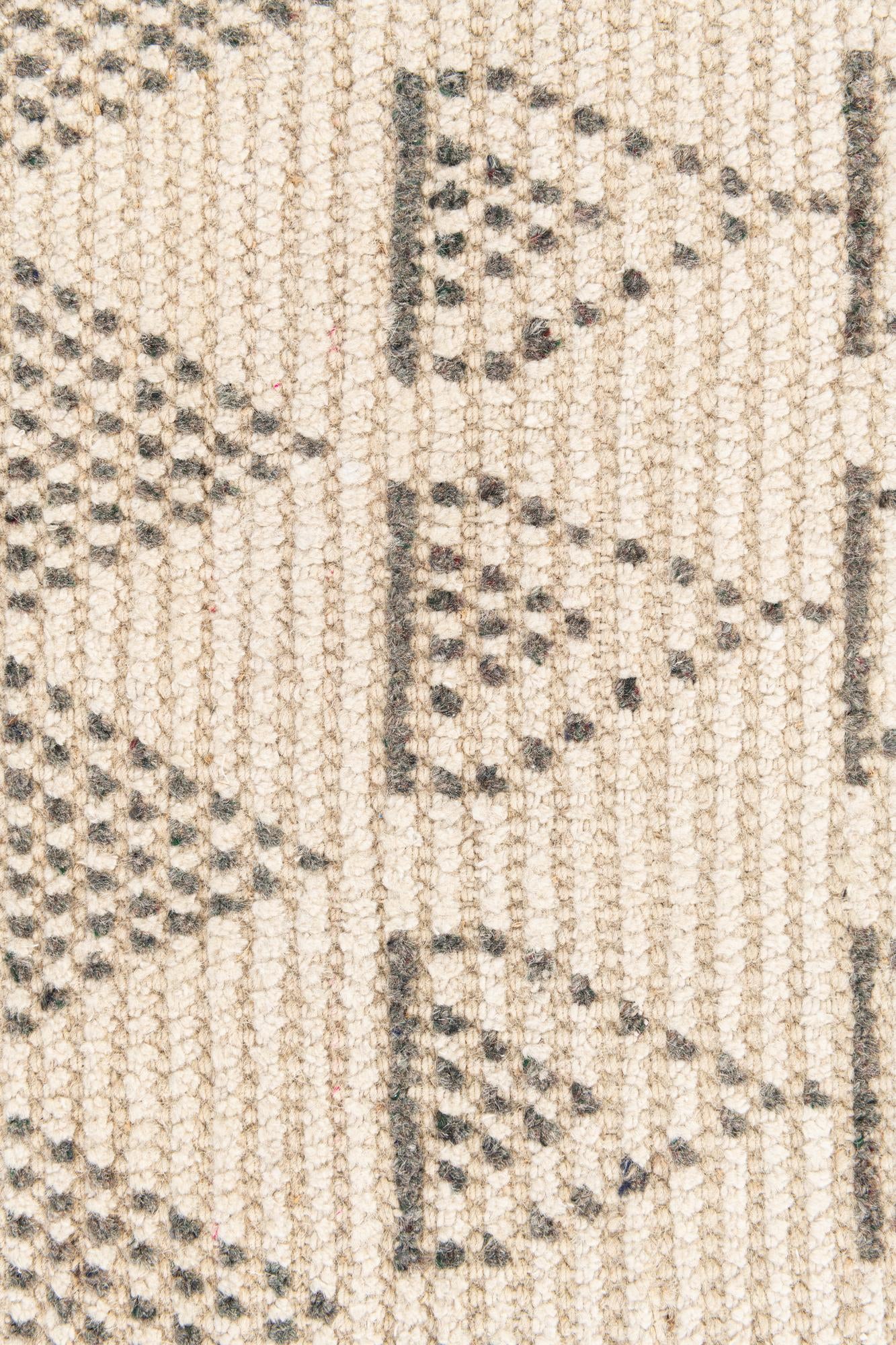 2' 7 x 10' 2 Hand Knotted Moroccan Wool Runner Rug