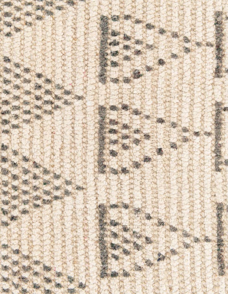 Detail image of 2' 7 x 10' 2  Hand Knotted Moroccan Wool Runner Rug