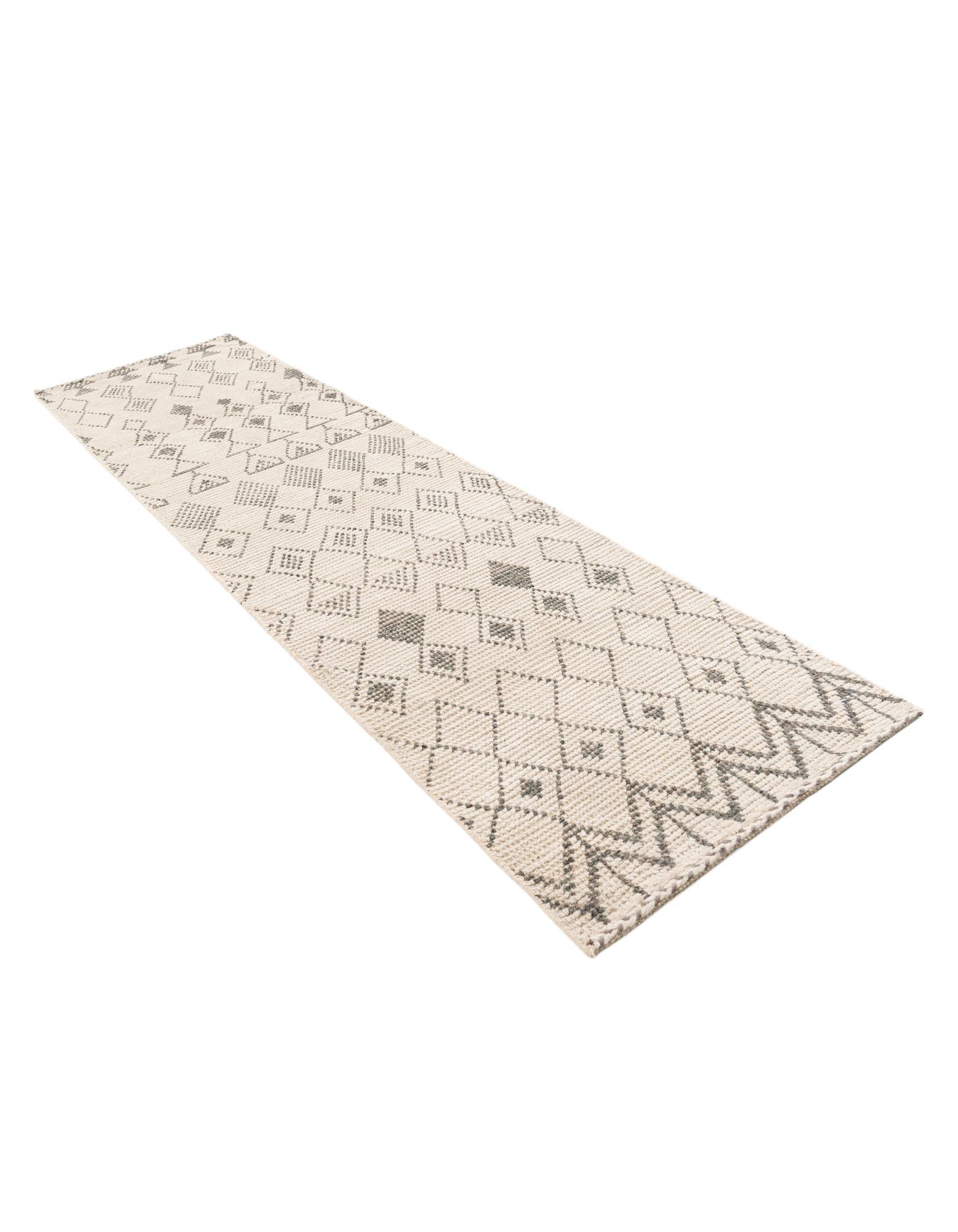 2' 9 x 10' 1 Hand Knotted Moroccan Wool Runner Rug