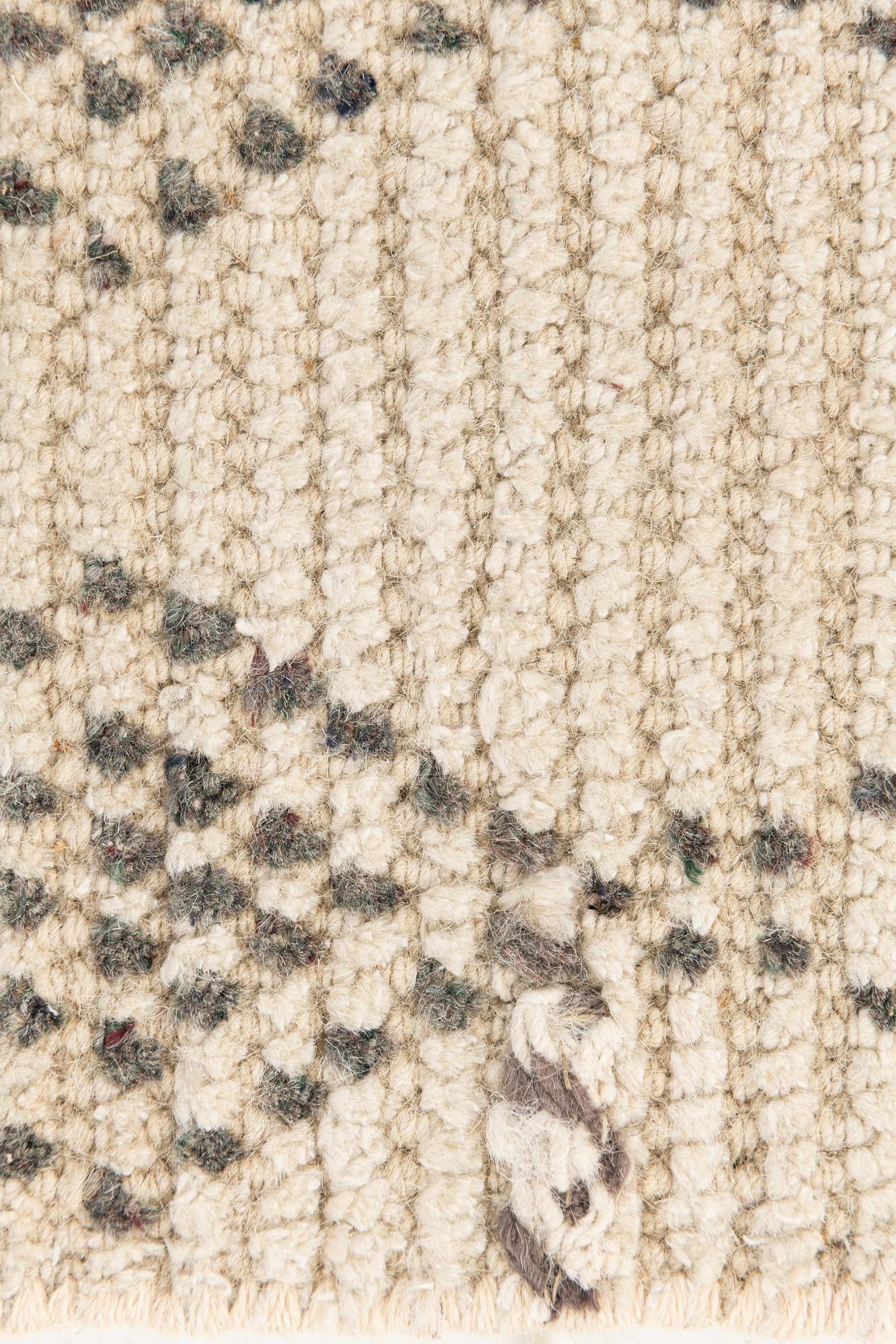 2' 9 x 10' 1 Hand Knotted Moroccan Wool Runner Rug