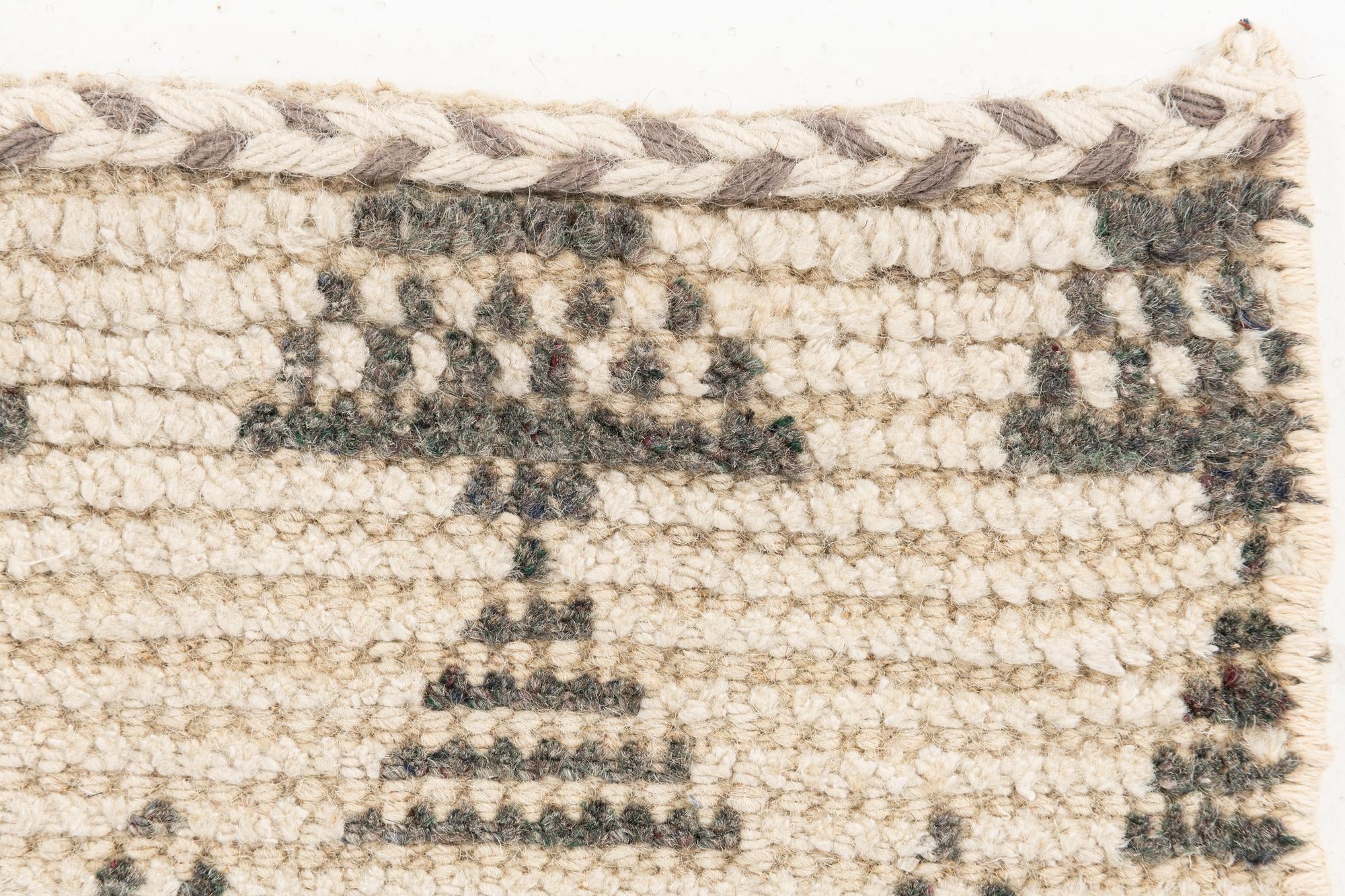 2' 9 x 10' 1 Hand Knotted Moroccan Wool Runner Rug