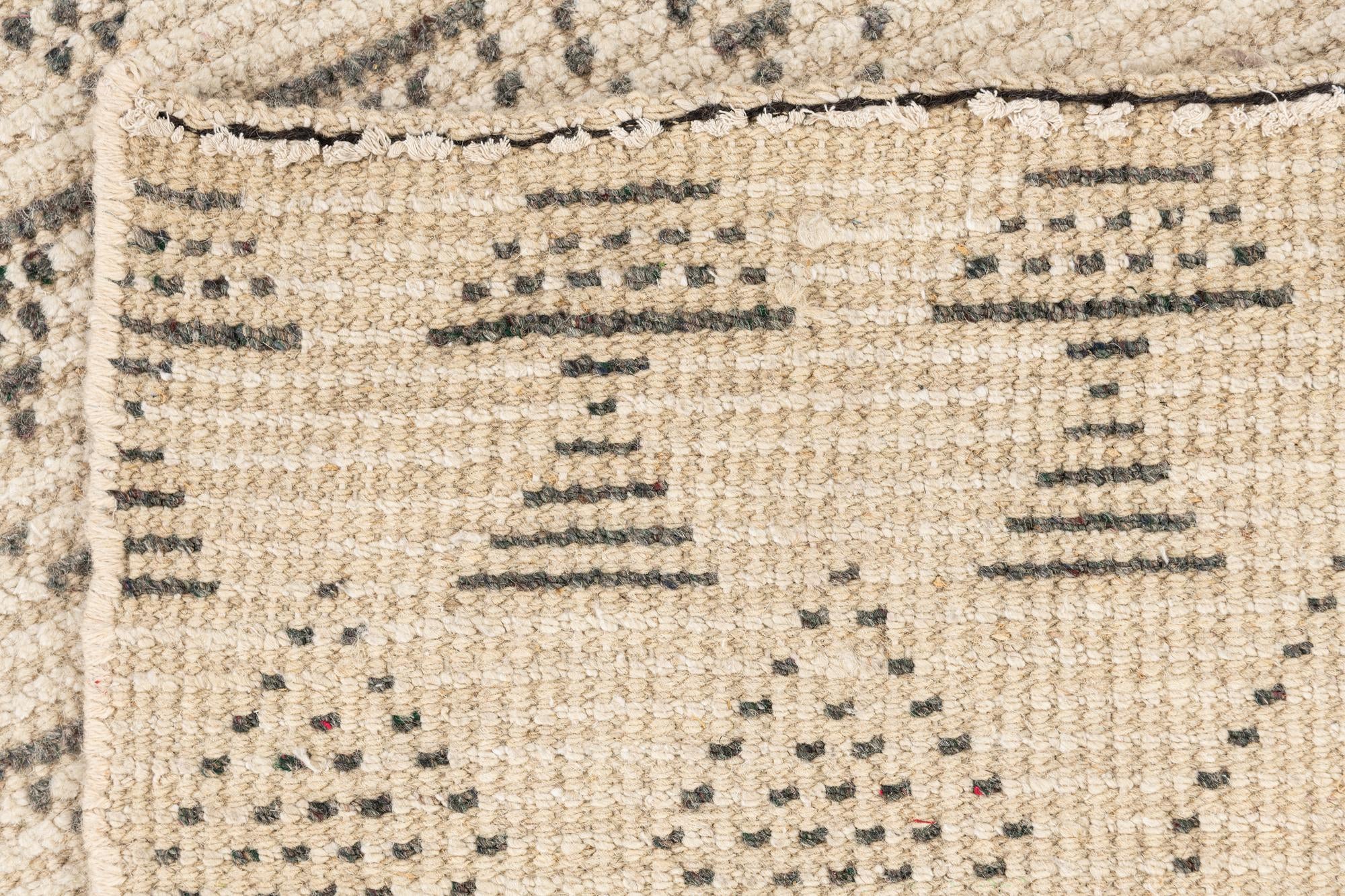 2' 9 x 10' 1 Hand Knotted Moroccan Wool Runner Rug