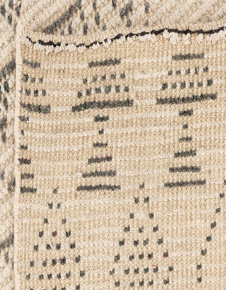 Detail image of 2' 9 x 10' 1  Hand Knotted Moroccan Wool Runner Rug
