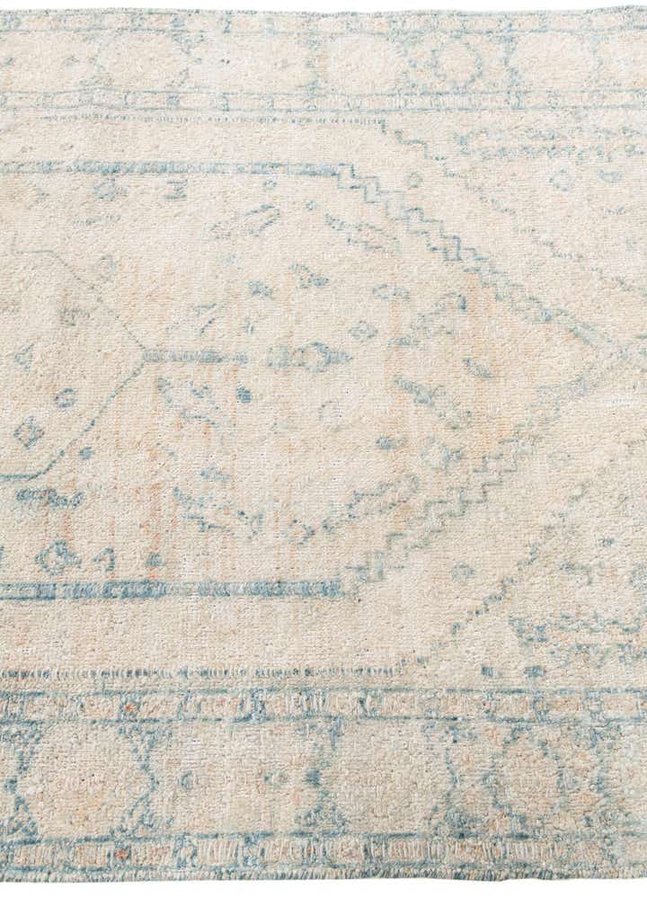 3' 10 x 8' 3 Hand Knotted Moroccan Wool Runner Rug