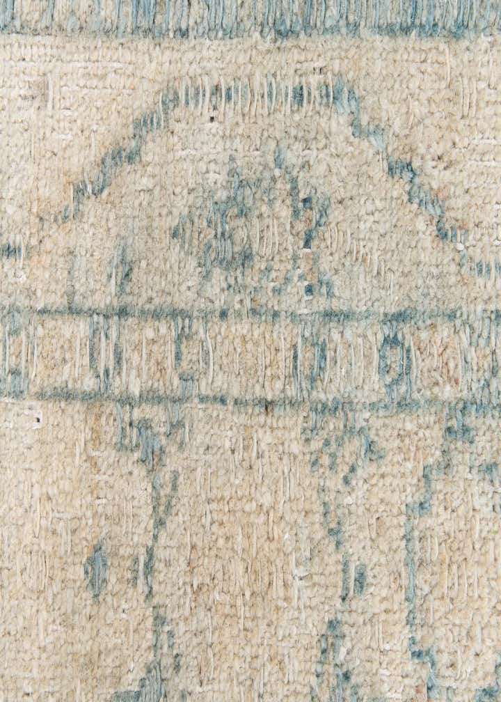 3' 10 x 8' 3 Hand Knotted Moroccan Wool Runner Rug