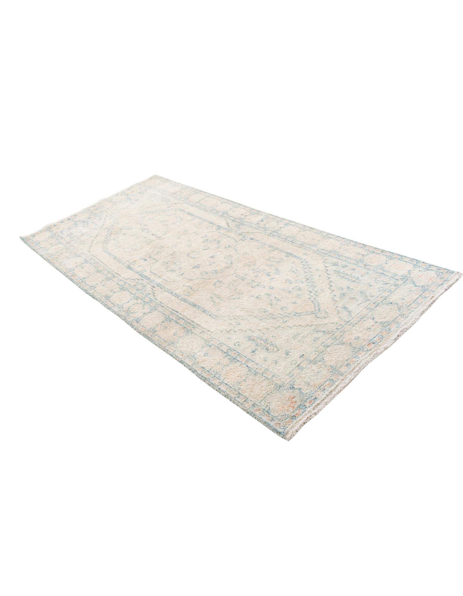3' 10 x 8' 3 Hand Knotted Moroccan Wool Runner Rug