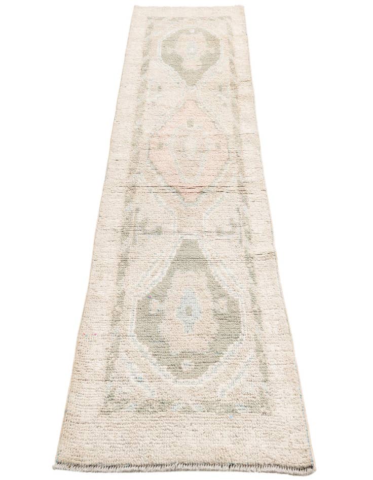 Detail image of 3' x 8' 9  Hand Knotted Moroccan Wool Runner Rug