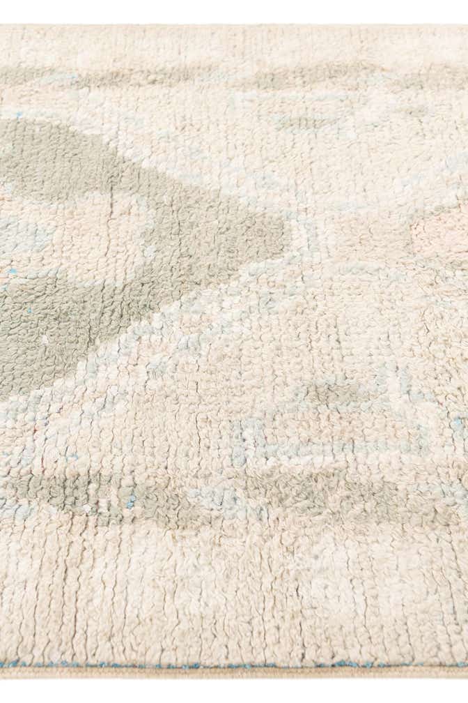 3' x 8' 9 Hand Knotted Moroccan Wool Runner Rug