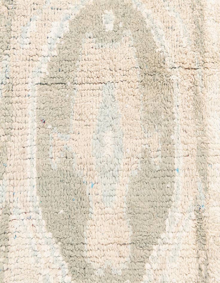 Detail image of 3' x 8' 9  Hand Knotted Moroccan Wool Runner Rug