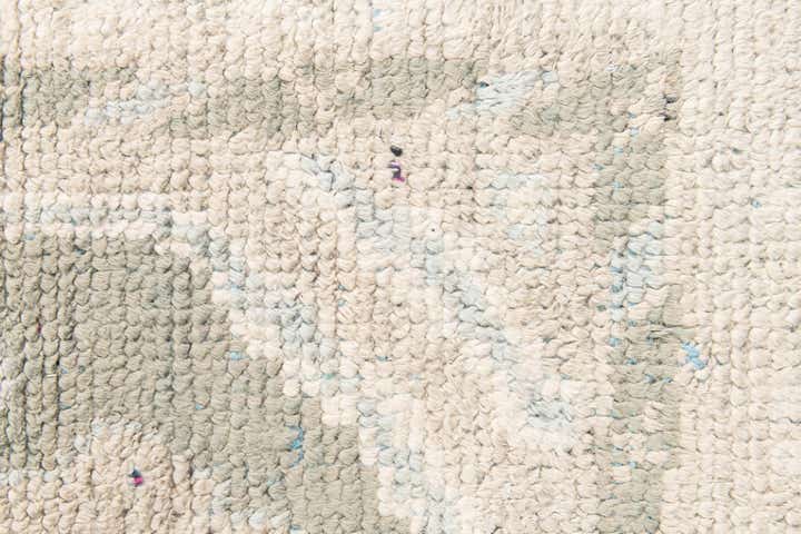 3' x 8' 9 Hand Knotted Moroccan Wool Runner Rug