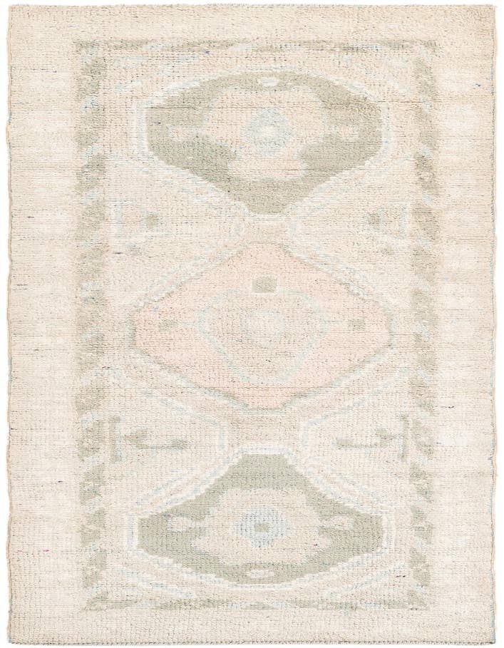 Detail image of 3' x 8' 9 Hand Knotted Moroccan Wool Runner Rug