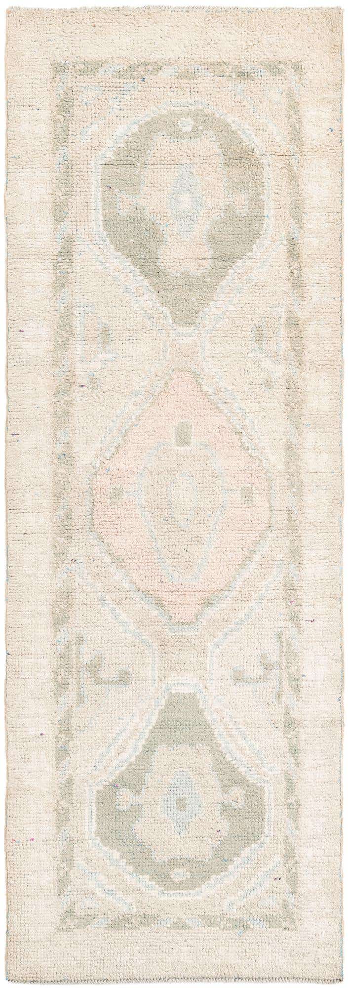 3' x 8' 9 Hand Knotted Moroccan Wool Runner Rug