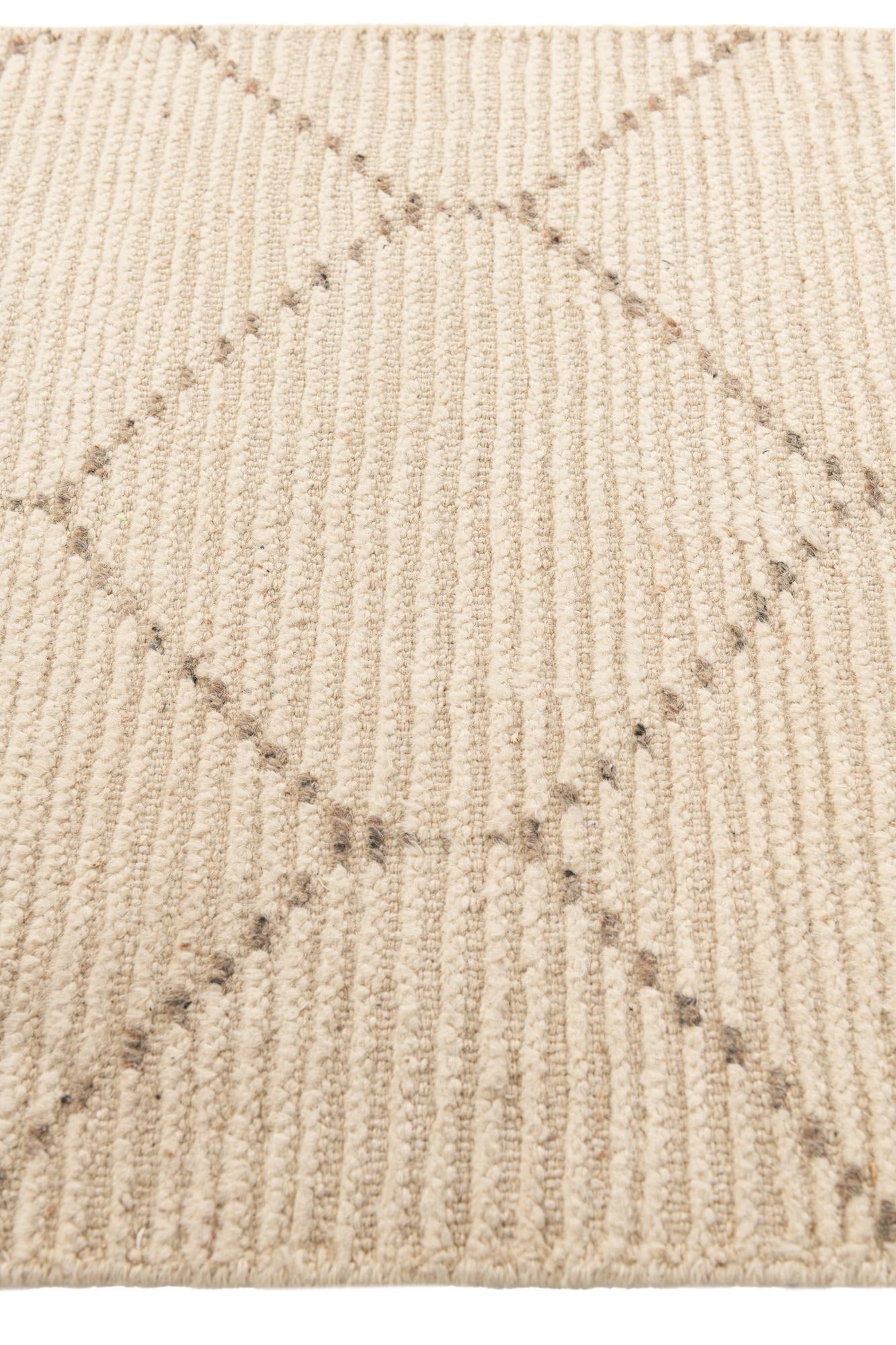 2' 3 x 16' 7 Hand Knotted Moroccan Wool Runner Rug