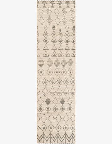 2' 9 x 10' 1 Hand Knotted Moroccan Wool Runner Rug