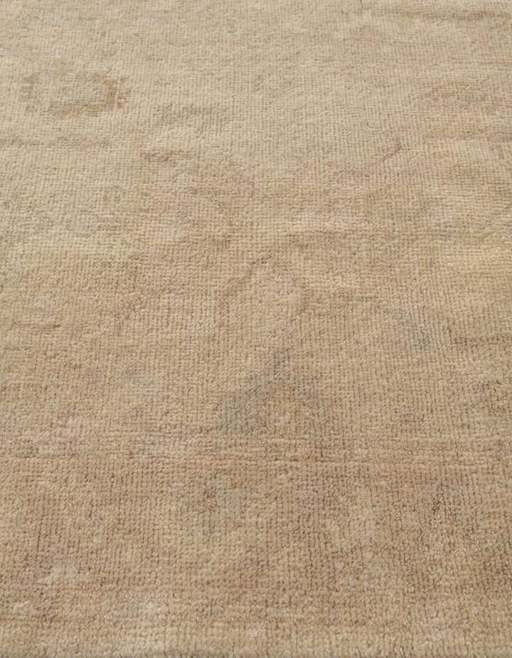 2' 9 x 12' 11 Hand Knotted Oushak Wool Runner Rug