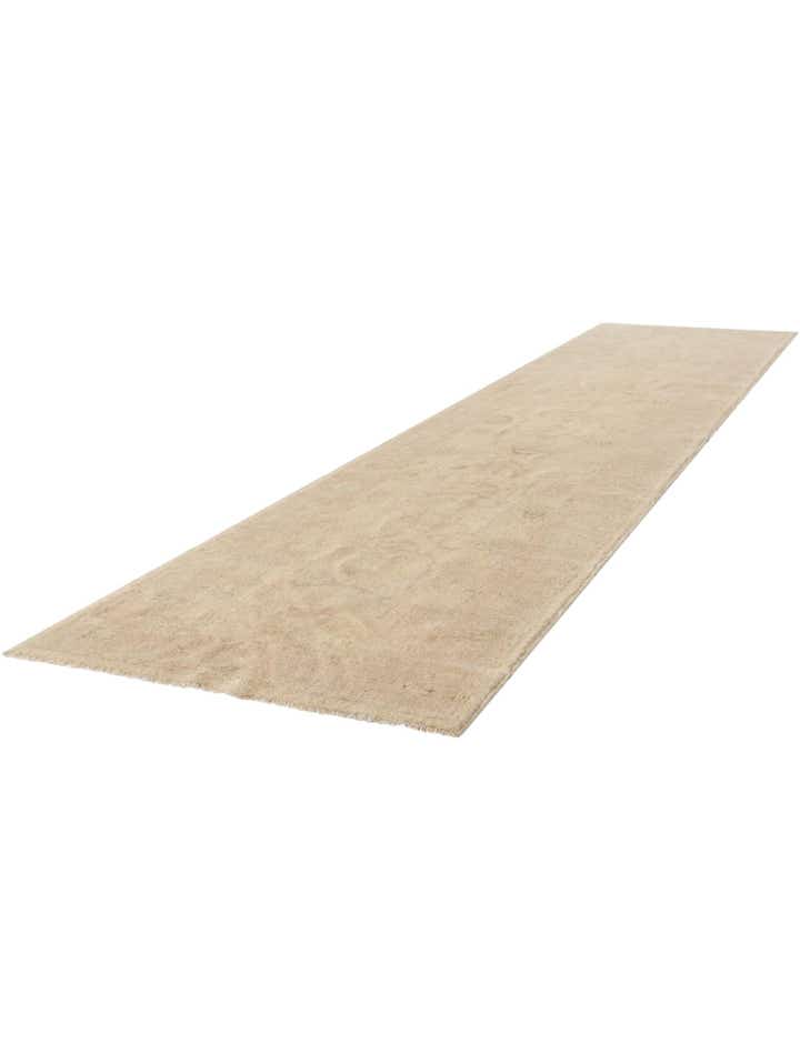 2' 9 x 12' 11 Hand Knotted Oushak Wool Runner Rug