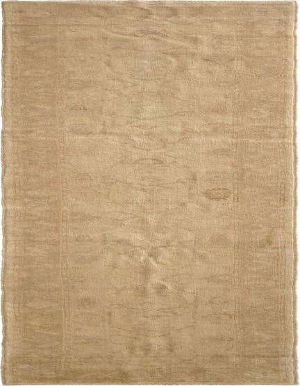 Detail image of 2' 9 x 12' 11 Hand Knotted Oushak Wool Runner Rug