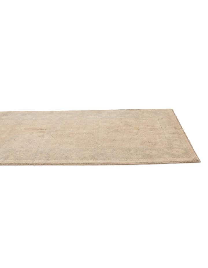 2' 8 x 11' 10 Hand Knotted Oushak Wool Runner Rug
