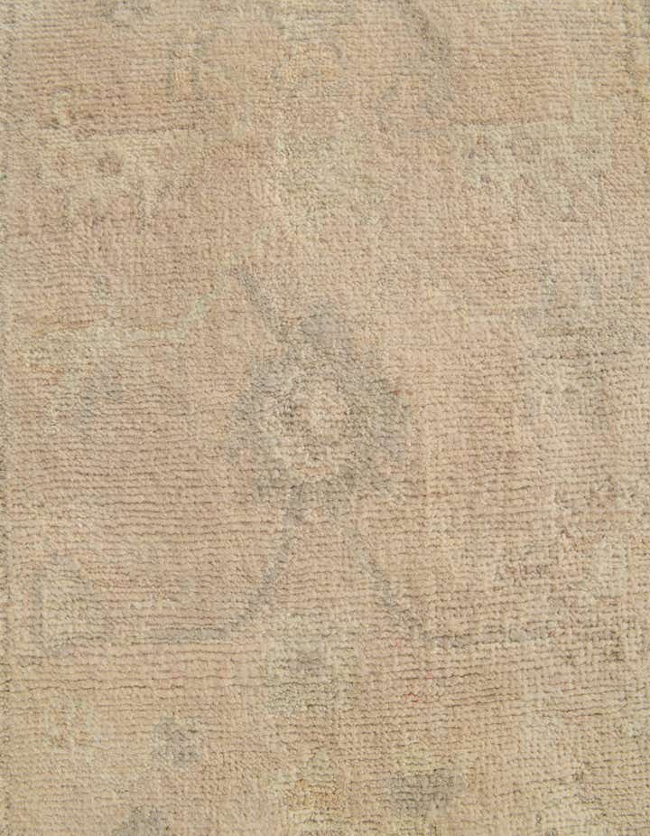 2' 8 x 11' 10 Hand Knotted Oushak Wool Runner Rug