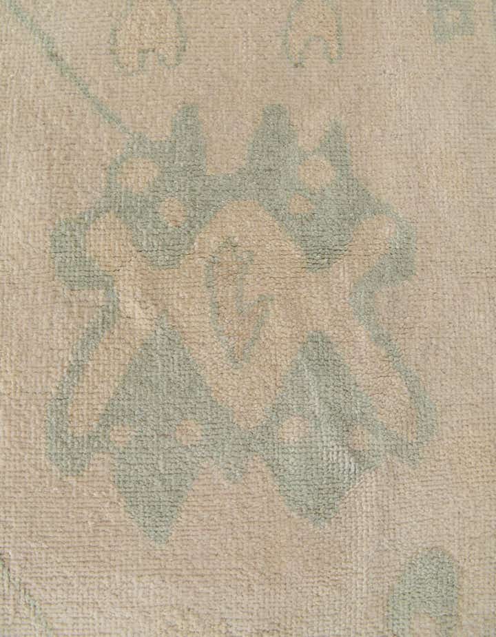 2' 8 x 11' 11 Hand Knotted Oushak Wool Runner Rug