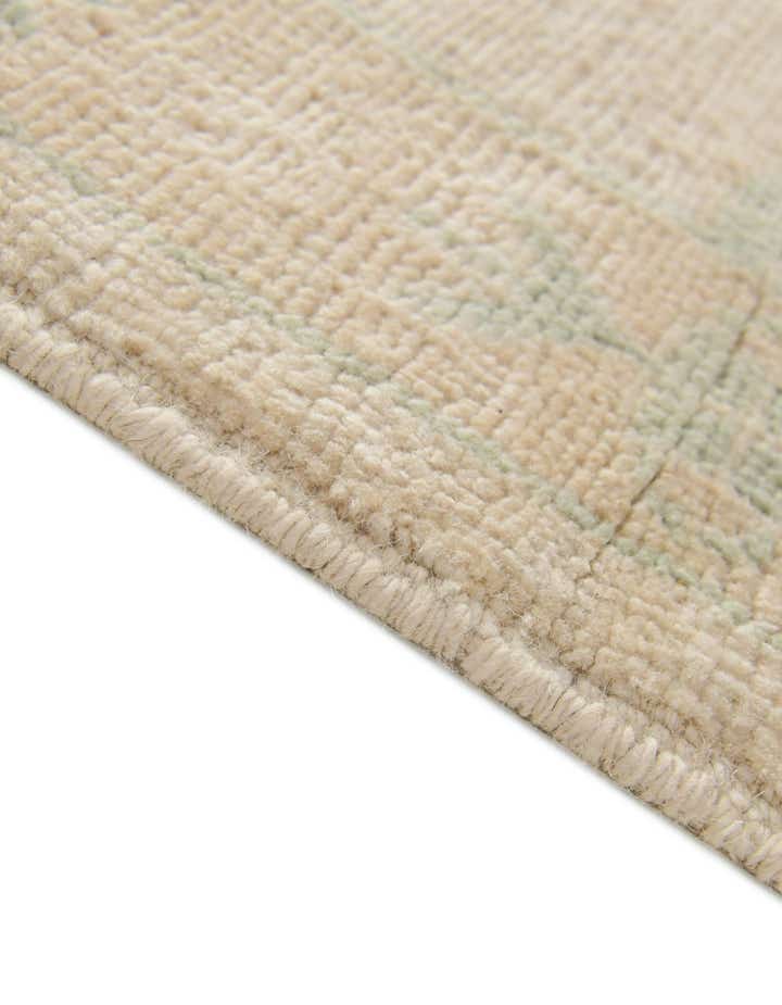 2' 9 x 9' 8 Hand Knotted Oushak Wool Runner Rug