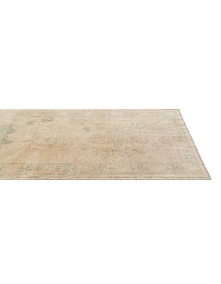 Detail image of 2' 9 x 9' 8 Hand Knotted Oushak Wool Runner Rug