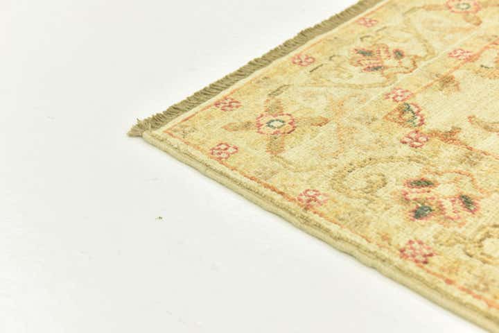 2' 5 x 6' 7 Hand Knotted Peshawar Ziegler Runner Rug