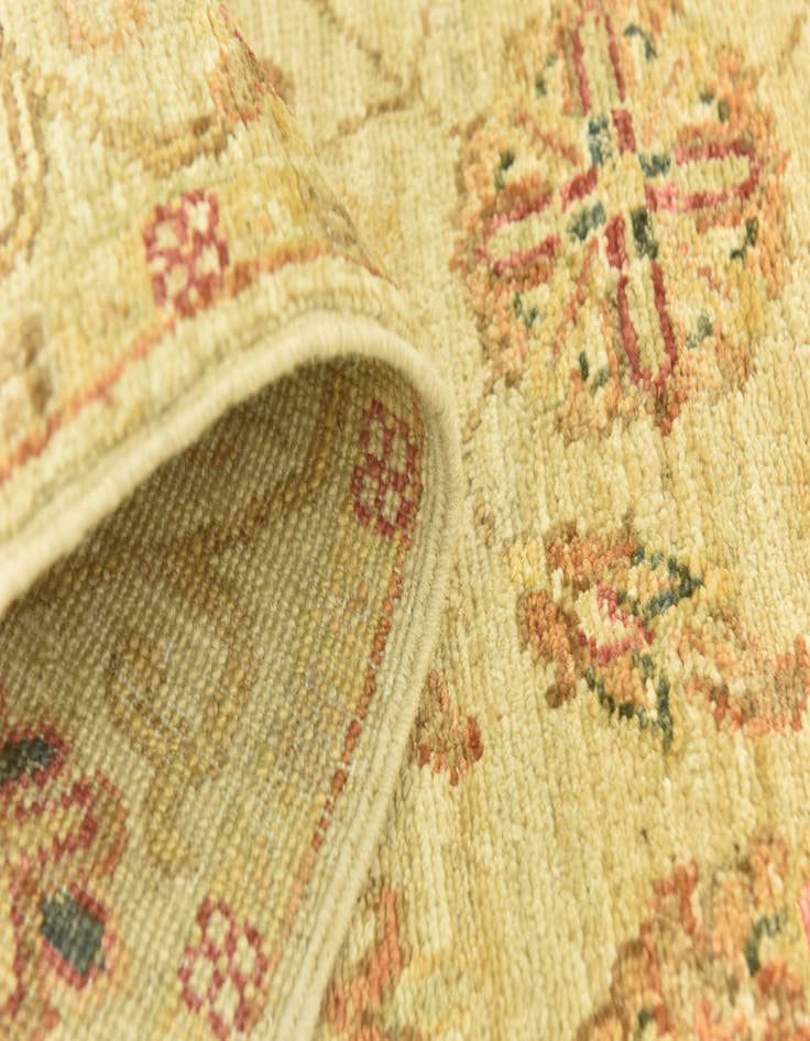 Detail image of 2' 5 x 6' 7  Hand Knotted Peshawar Ziegler Runner Rug