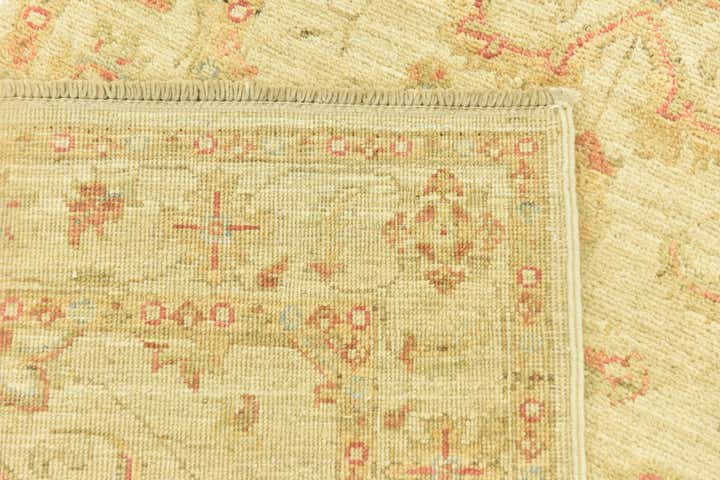 2' 5 x 6' 6 Hand Knotted Peshawar Ziegler Runner Rug