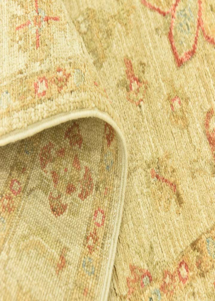 2' 5 x 6' 6 Hand Knotted Peshawar Ziegler Runner Rug