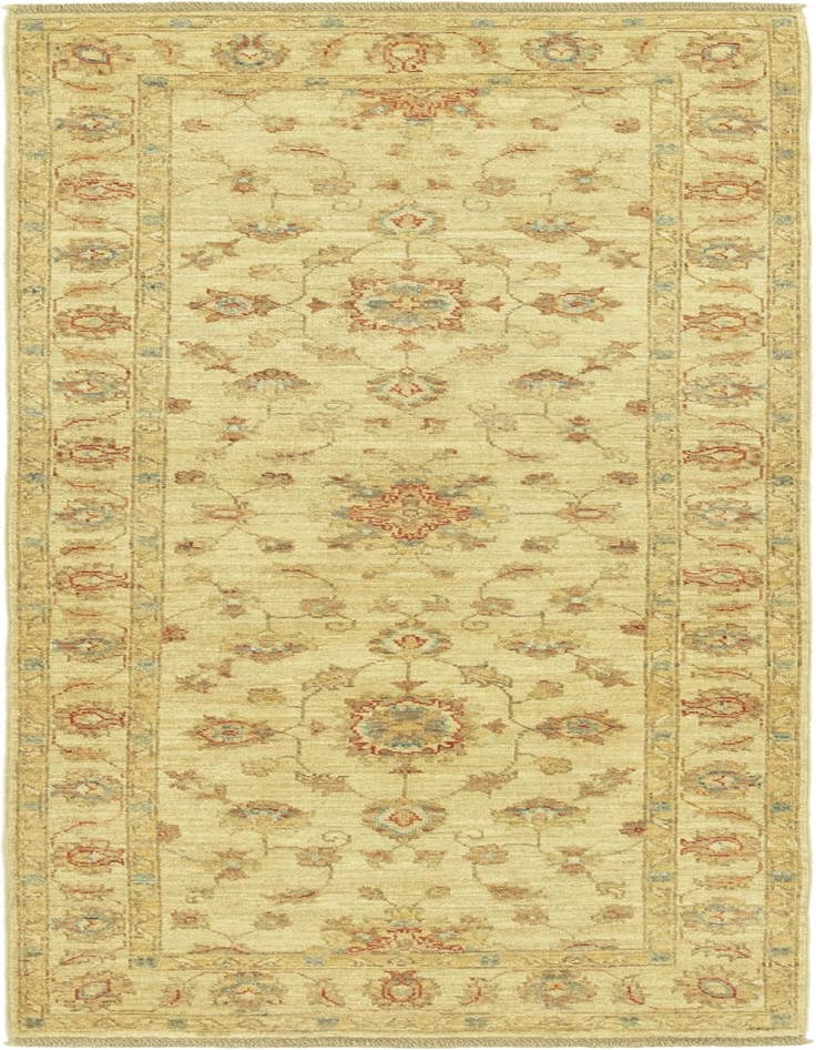 Detail image of 2' 6 x 6' 4 Hand Knotted Peshawar Ziegler Runner Rug