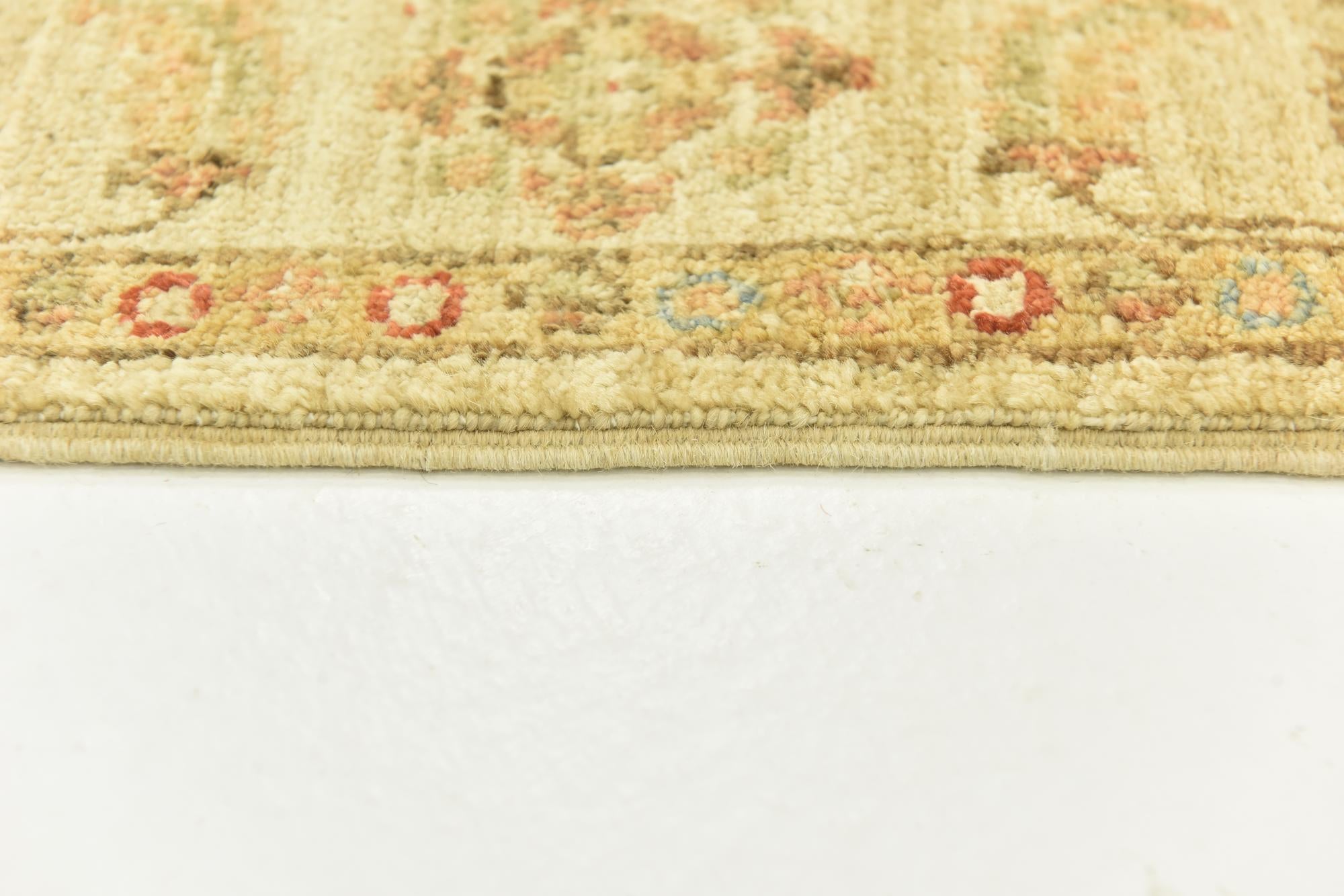 2' 6 x 6' 9 Hand Knotted Peshawar Ziegler Runner Rug