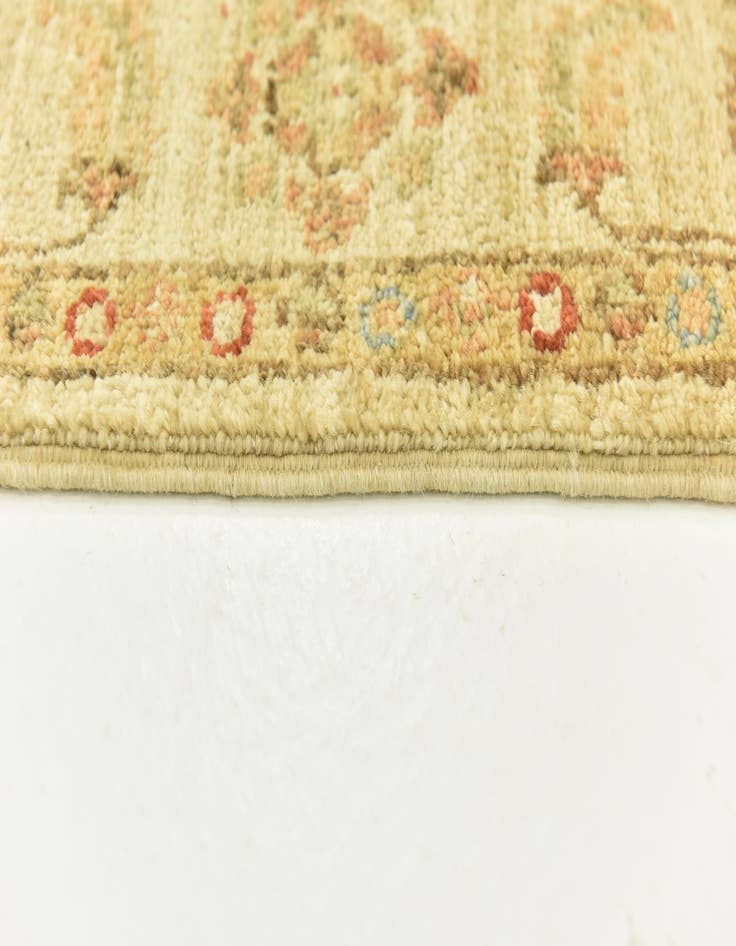 Detail image of 2' 6 x 6' 9  Hand Knotted Peshawar Ziegler Runner Rug