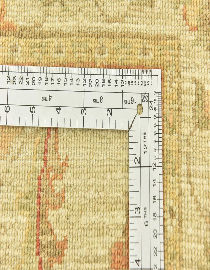 Detail image of 2' 7 x 6' 6  Hand Knotted Peshawar Ziegler Runner Rug