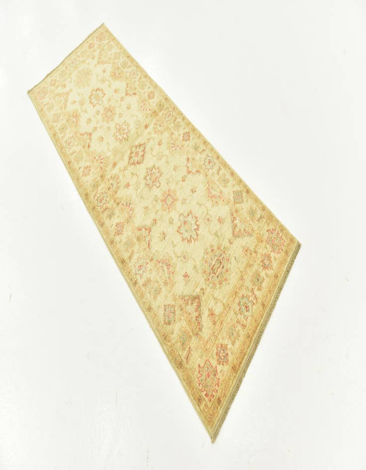 Detail image of 2' 6 x 6' 9  Hand Knotted Peshawar Ziegler Runner Rug