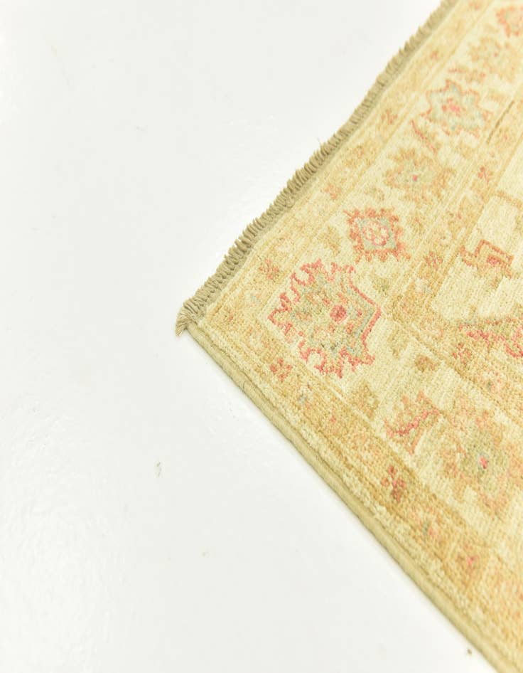 Detail image of 2' 6 x 6' 9  Hand Knotted Peshawar Ziegler Runner Rug