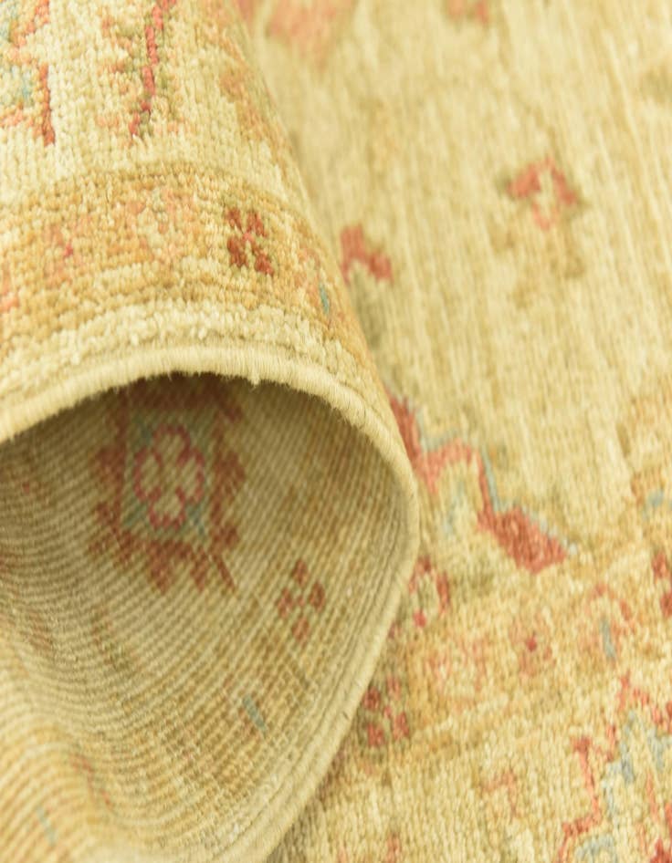 Detail image of 2' 6 x 6' 9  Hand Knotted Peshawar Ziegler Runner Rug