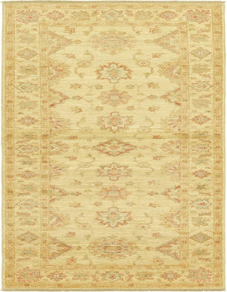 Detail image of 2' 6 x 6' 9 Hand Knotted Peshawar Ziegler Runner Rug