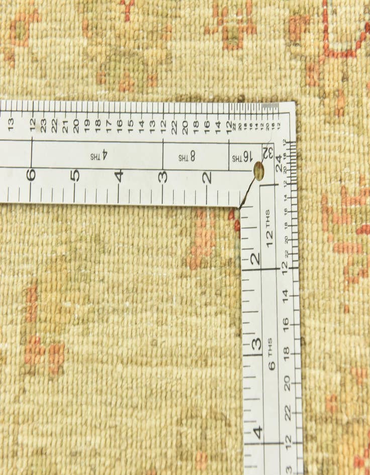 Detail image of 2' 6 x 6' 7 Hand Knotted Peshawar Ziegler Runner Rug