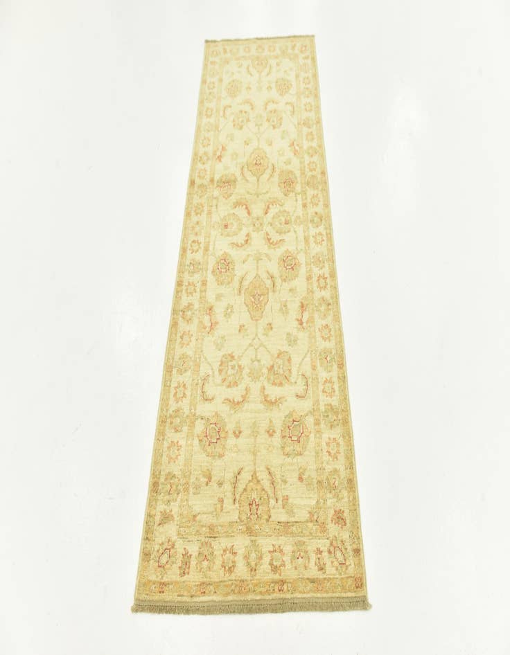 Detail image of 2' 6 x 6' 7 Hand Knotted Peshawar Ziegler Runner Rug