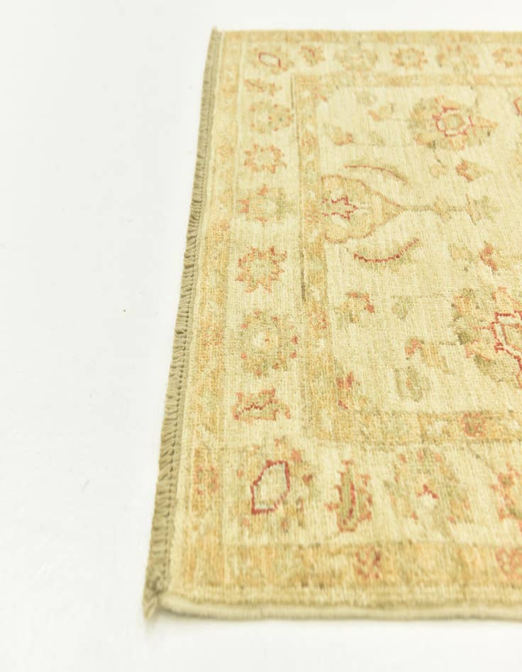 Detail image of 2' 6 x 6' 7 Hand Knotted Peshawar Ziegler Runner Rug