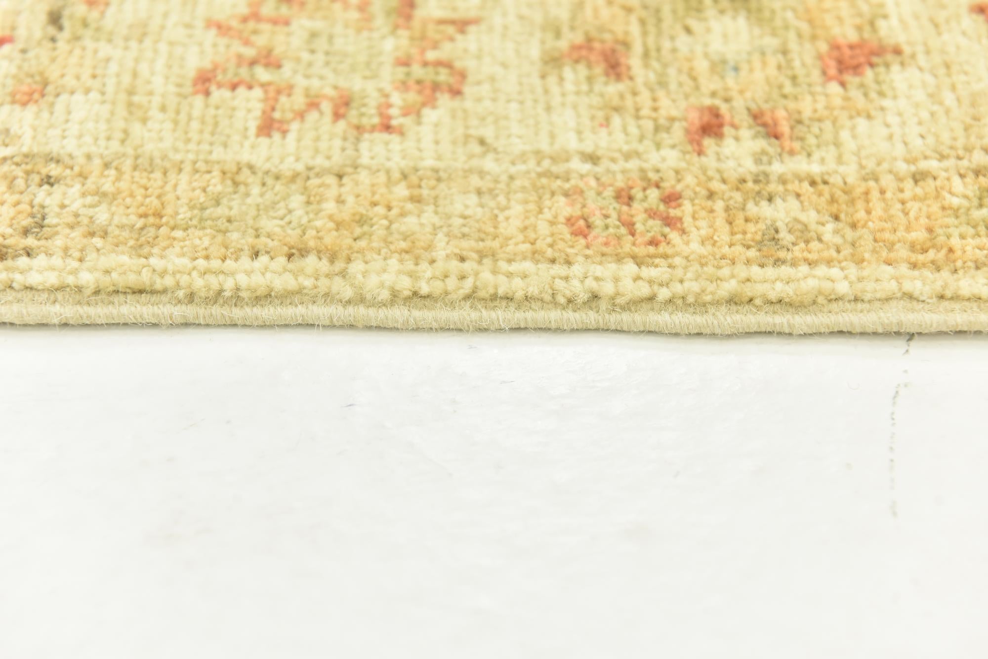 2' 6 x 6' 7 Hand Knotted Peshawar Ziegler Runner Rug