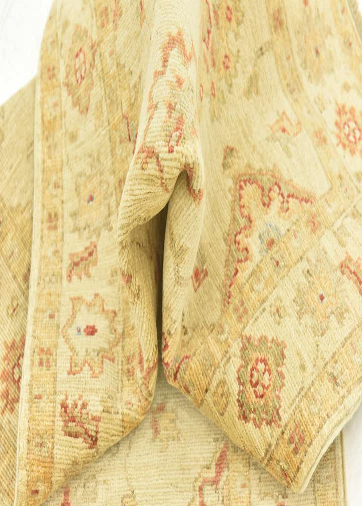 2' 6 x 6' 5 Hand Knotted Peshawar Ziegler Runner Rug
