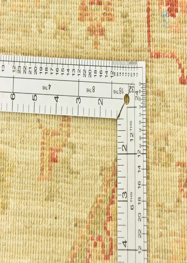 2' 6 x 6' 5 Hand Knotted Peshawar Ziegler Runner Rug